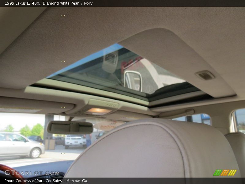 Diamond White Pearl / Ivory 1999 Lexus LS 400