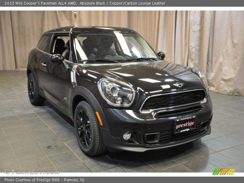 Absolute Black / Copper/Carbon Lounge Leather 2013 Mini Cooper S Paceman ALL4 AWD