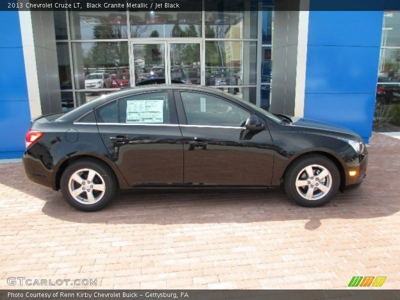 Black Granite Metallic / Jet Black 2013 Chevrolet Cruze LT