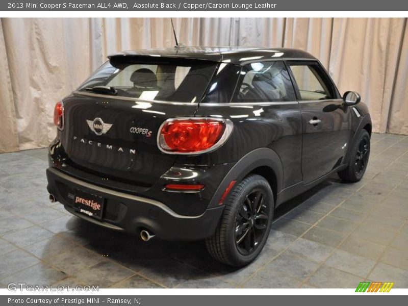Absolute Black / Copper/Carbon Lounge Leather 2013 Mini Cooper S Paceman ALL4 AWD