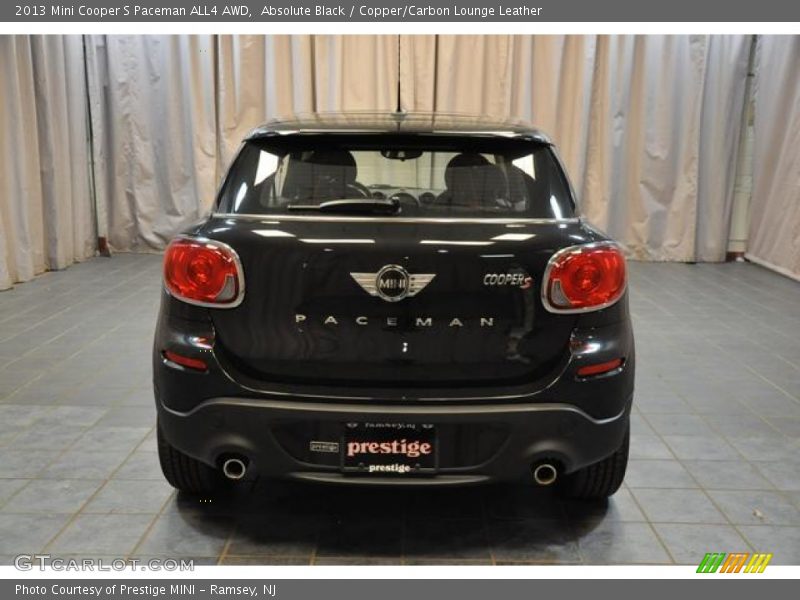 Absolute Black / Copper/Carbon Lounge Leather 2013 Mini Cooper S Paceman ALL4 AWD