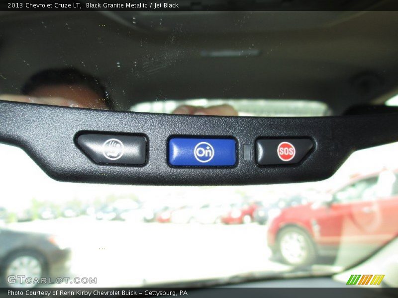 Black Granite Metallic / Jet Black 2013 Chevrolet Cruze LT