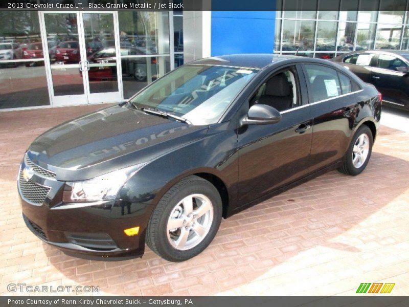 Black Granite Metallic / Jet Black 2013 Chevrolet Cruze LT