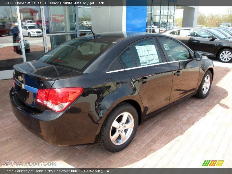 Black Granite Metallic / Jet Black 2013 Chevrolet Cruze LT