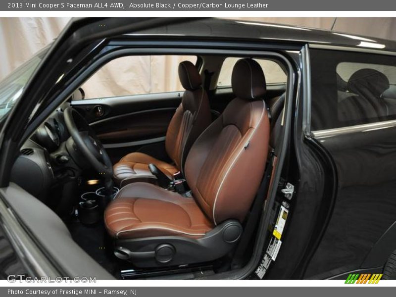 Absolute Black / Copper/Carbon Lounge Leather 2013 Mini Cooper S Paceman ALL4 AWD