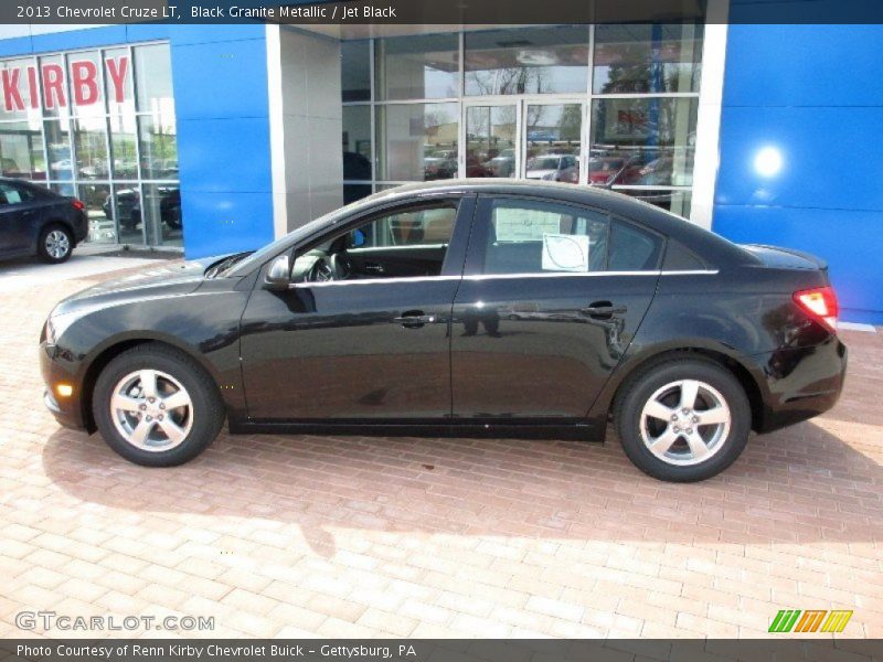 Black Granite Metallic / Jet Black 2013 Chevrolet Cruze LT
