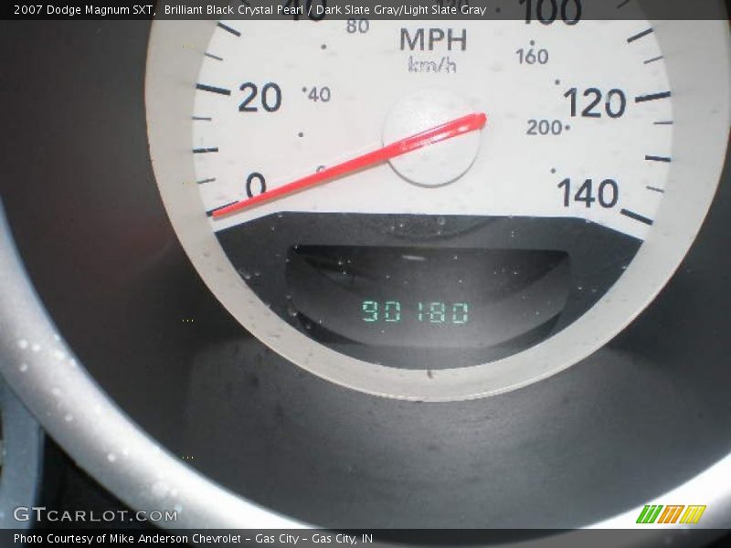 Brilliant Black Crystal Pearl / Dark Slate Gray/Light Slate Gray 2007 Dodge Magnum SXT