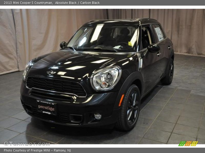 Absolute Black / Carbon Black 2013 Mini Cooper S Countryman