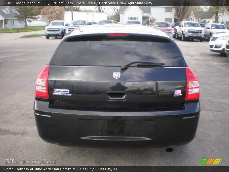 Brilliant Black Crystal Pearl / Dark Slate Gray/Light Slate Gray 2007 Dodge Magnum SXT