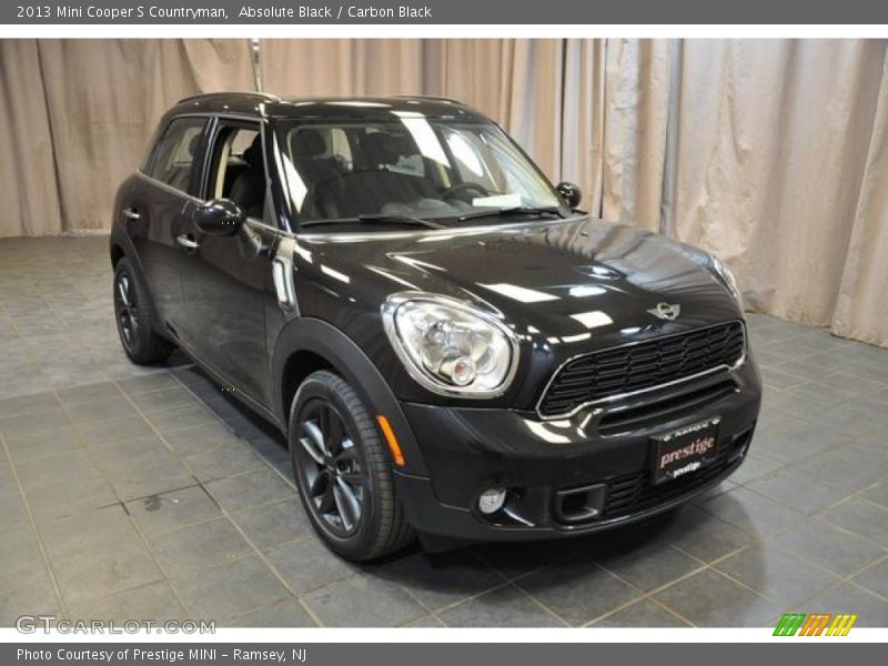 Absolute Black / Carbon Black 2013 Mini Cooper S Countryman