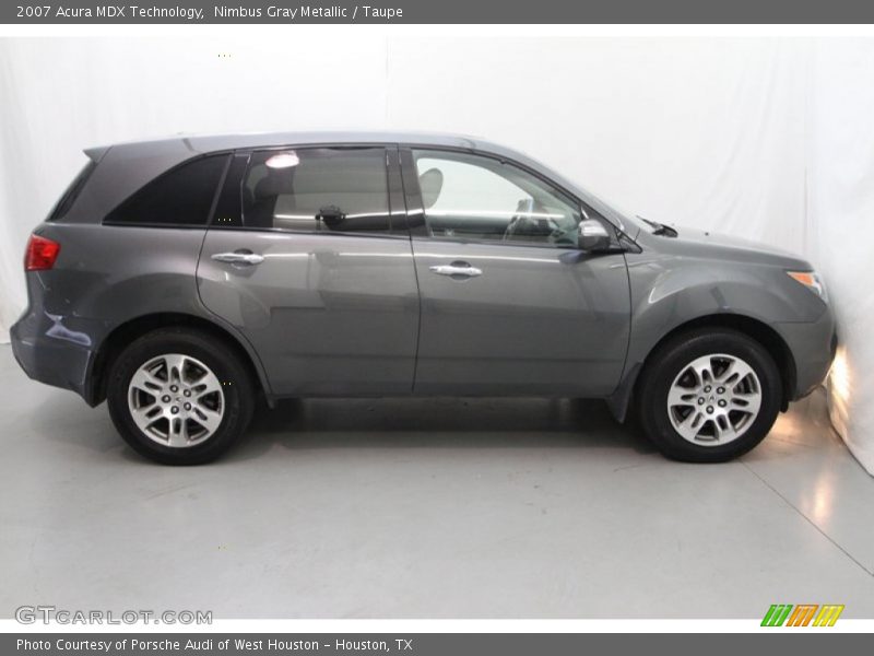 Nimbus Gray Metallic / Taupe 2007 Acura MDX Technology