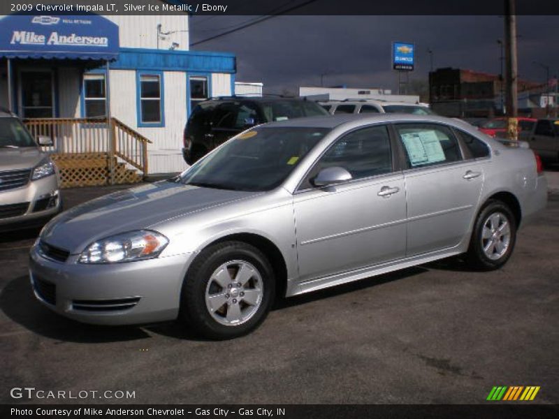 Silver Ice Metallic / Ebony 2009 Chevrolet Impala LT