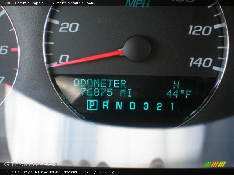 Silver Ice Metallic / Ebony 2009 Chevrolet Impala LT