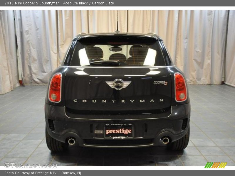 Absolute Black / Carbon Black 2013 Mini Cooper S Countryman