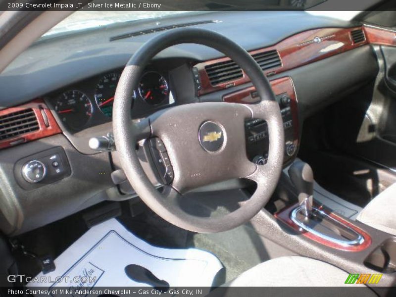Silver Ice Metallic / Ebony 2009 Chevrolet Impala LT