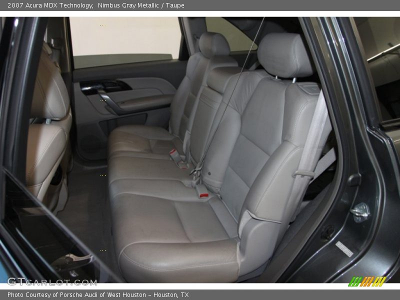 Nimbus Gray Metallic / Taupe 2007 Acura MDX Technology