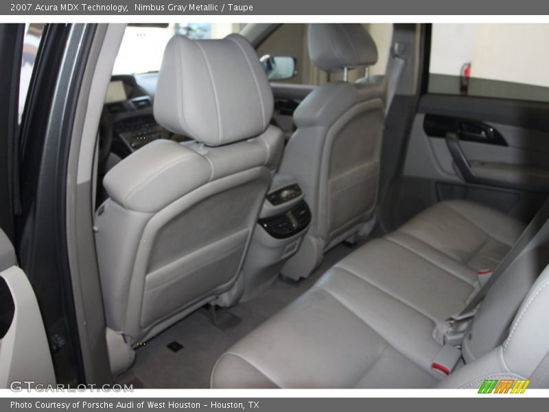 Nimbus Gray Metallic / Taupe 2007 Acura MDX Technology