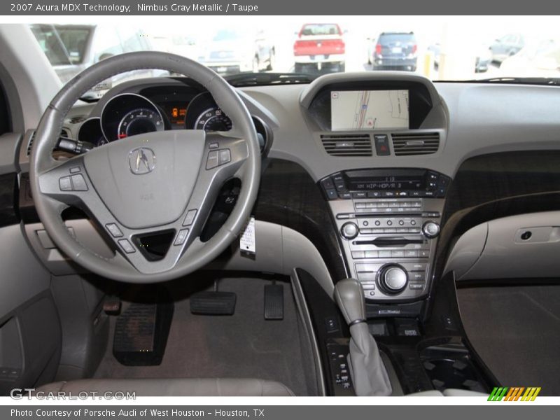 Nimbus Gray Metallic / Taupe 2007 Acura MDX Technology