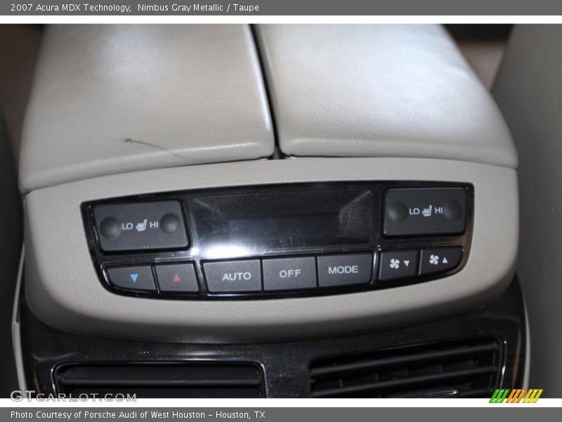Nimbus Gray Metallic / Taupe 2007 Acura MDX Technology