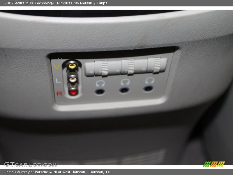 Nimbus Gray Metallic / Taupe 2007 Acura MDX Technology
