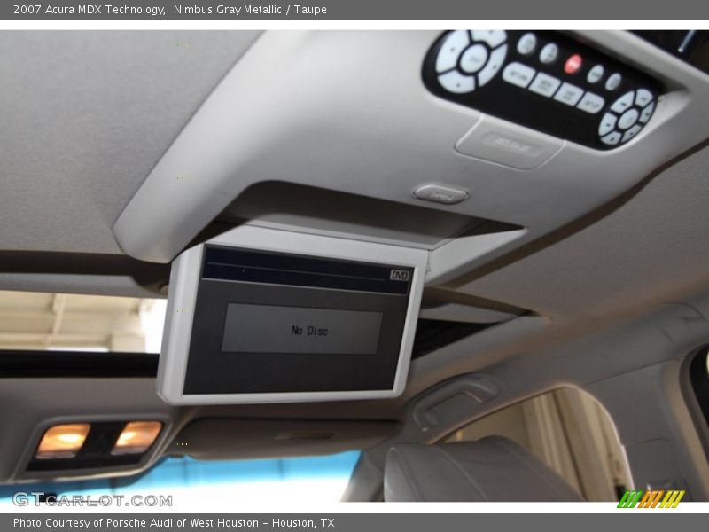 Nimbus Gray Metallic / Taupe 2007 Acura MDX Technology