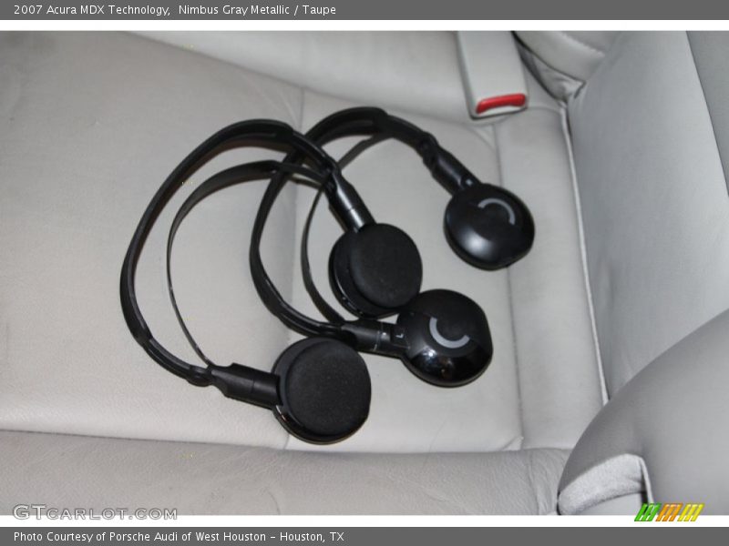Nimbus Gray Metallic / Taupe 2007 Acura MDX Technology