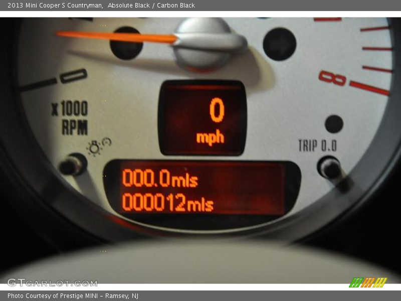 Absolute Black / Carbon Black 2013 Mini Cooper S Countryman