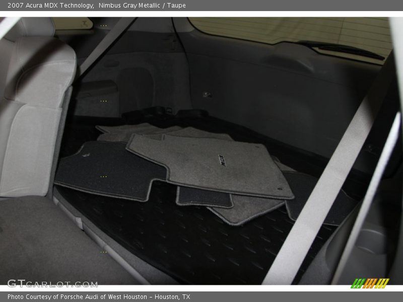 Nimbus Gray Metallic / Taupe 2007 Acura MDX Technology