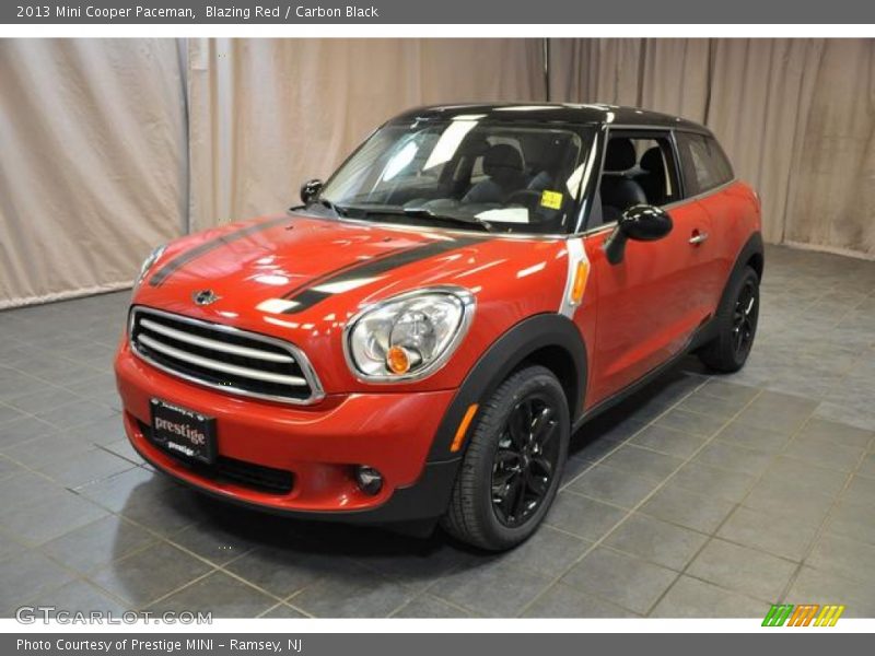 Blazing Red / Carbon Black 2013 Mini Cooper Paceman