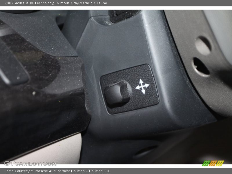 Nimbus Gray Metallic / Taupe 2007 Acura MDX Technology