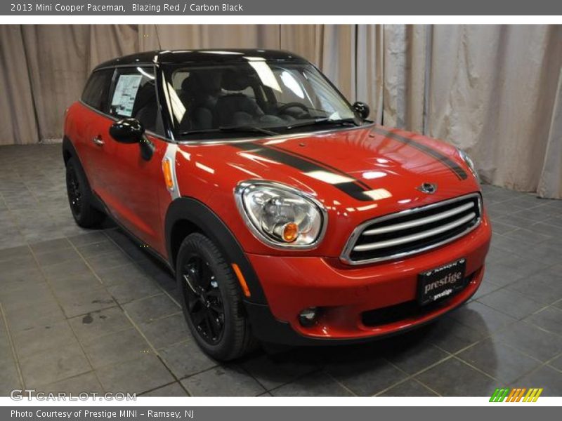 Blazing Red / Carbon Black 2013 Mini Cooper Paceman