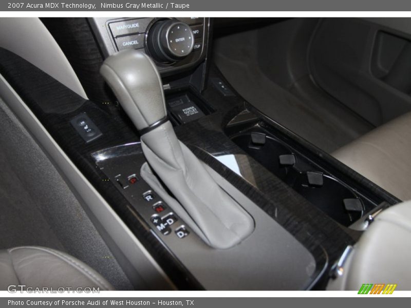 Nimbus Gray Metallic / Taupe 2007 Acura MDX Technology