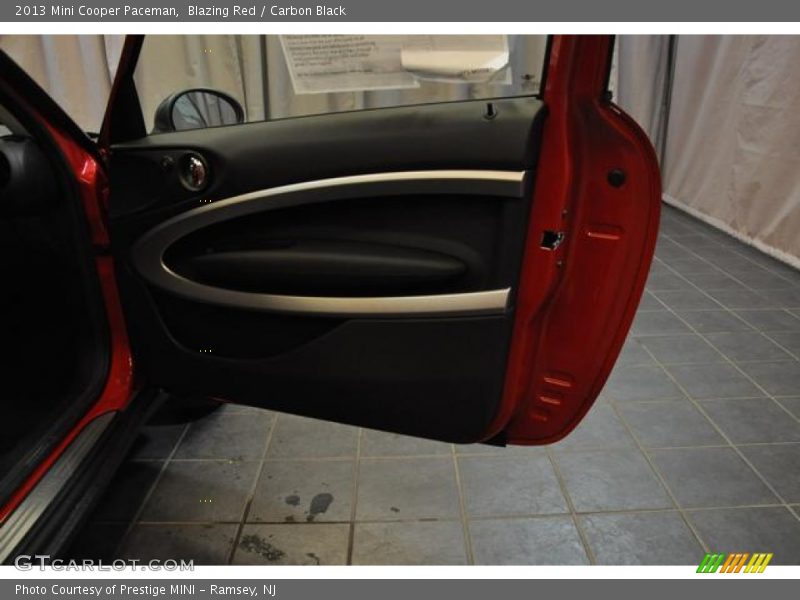 Blazing Red / Carbon Black 2013 Mini Cooper Paceman