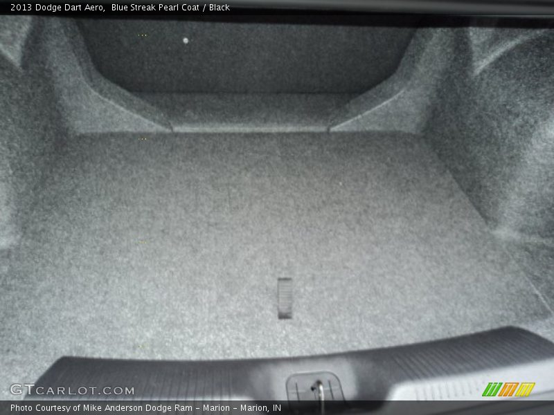 Blue Streak Pearl Coat / Black 2013 Dodge Dart Aero