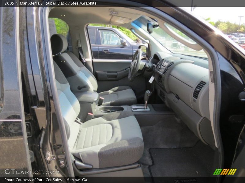 Super Black / Steel/Graphite 2005 Nissan Xterra S