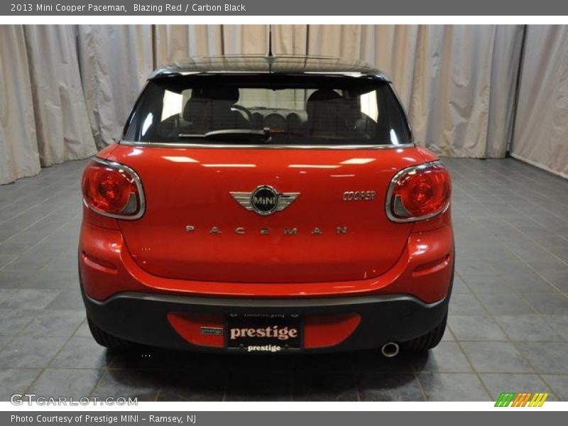 Blazing Red / Carbon Black 2013 Mini Cooper Paceman