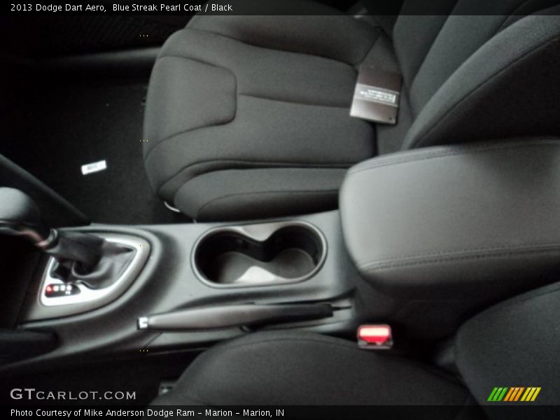 Blue Streak Pearl Coat / Black 2013 Dodge Dart Aero