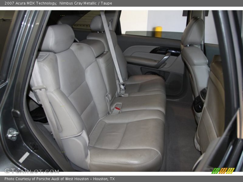 Nimbus Gray Metallic / Taupe 2007 Acura MDX Technology