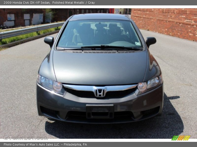 Polished Metal Metallic / Gray 2009 Honda Civic DX-VP Sedan