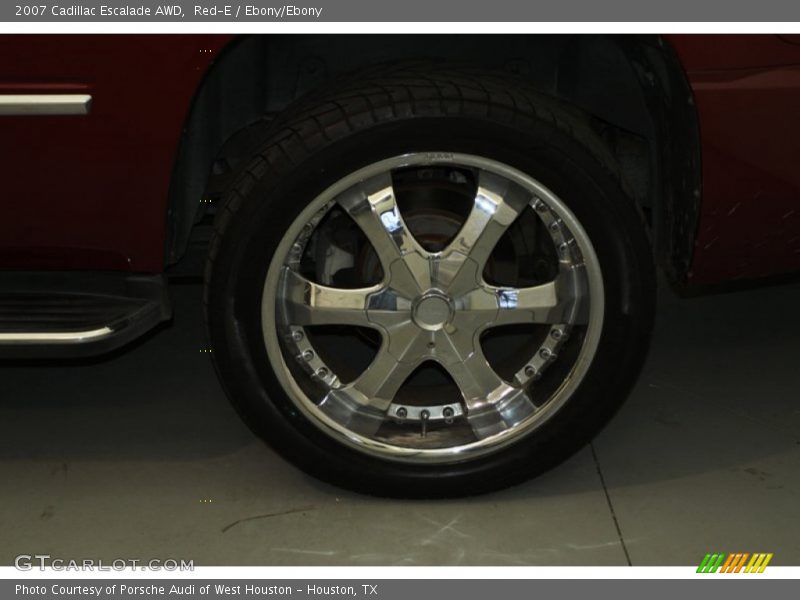 Red-E / Ebony/Ebony 2007 Cadillac Escalade AWD