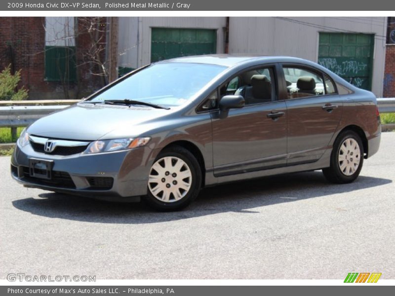 Front 3/4 View of 2009 Civic DX-VP Sedan