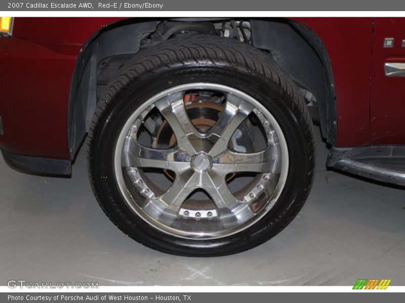 Red-E / Ebony/Ebony 2007 Cadillac Escalade AWD