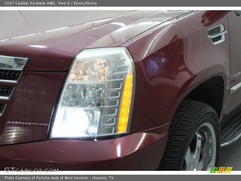 Red-E / Ebony/Ebony 2007 Cadillac Escalade AWD