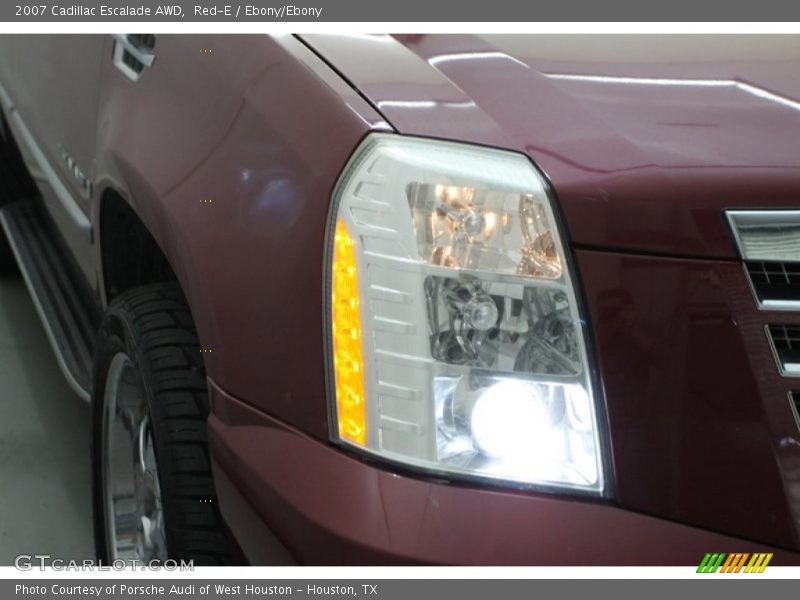 Red-E / Ebony/Ebony 2007 Cadillac Escalade AWD