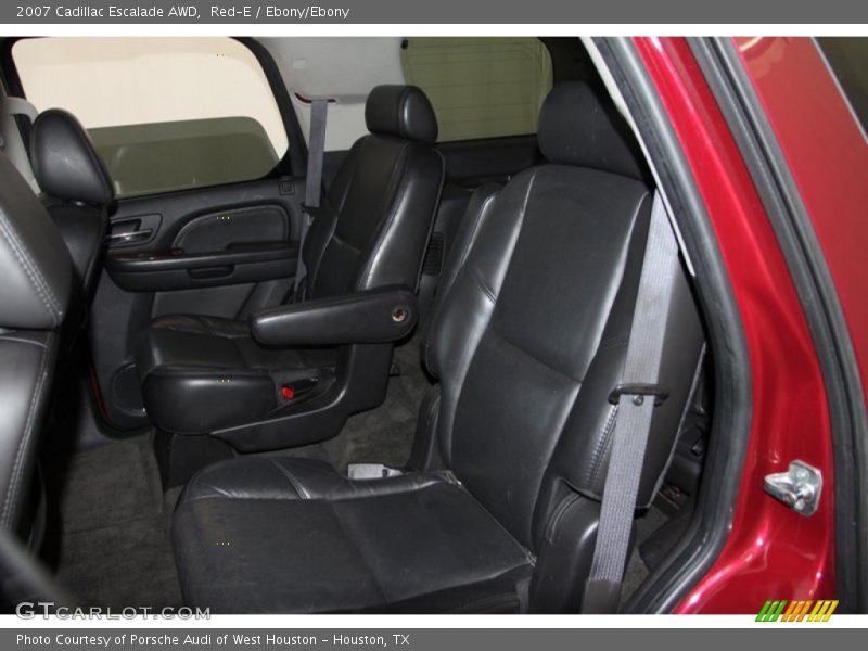 Rear Seat of 2007 Escalade AWD