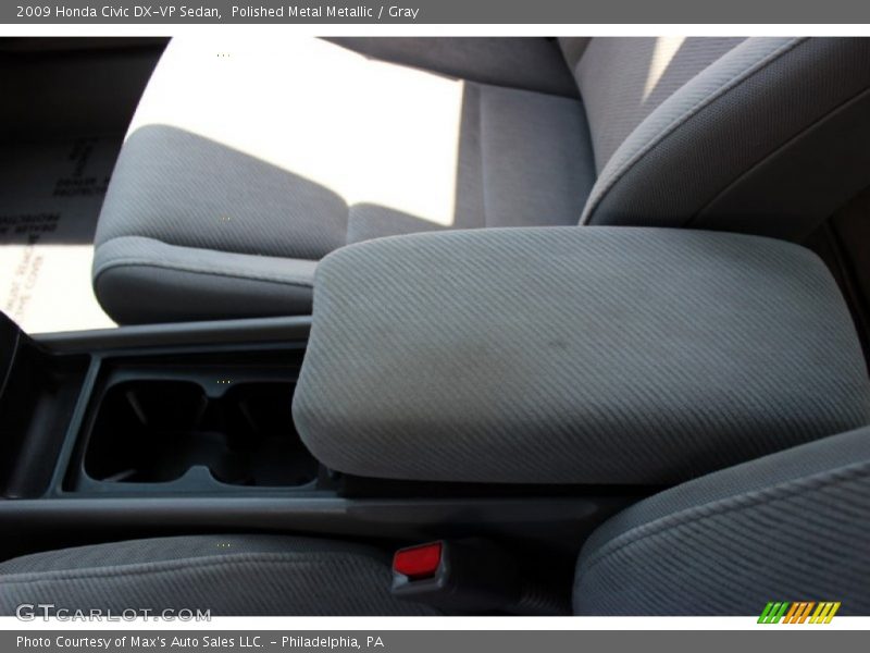 Polished Metal Metallic / Gray 2009 Honda Civic DX-VP Sedan