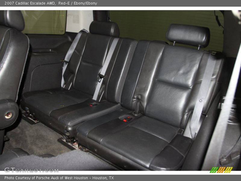 Rear Seat of 2007 Escalade AWD