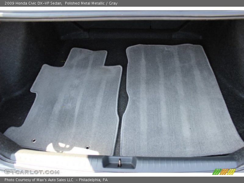 Polished Metal Metallic / Gray 2009 Honda Civic DX-VP Sedan