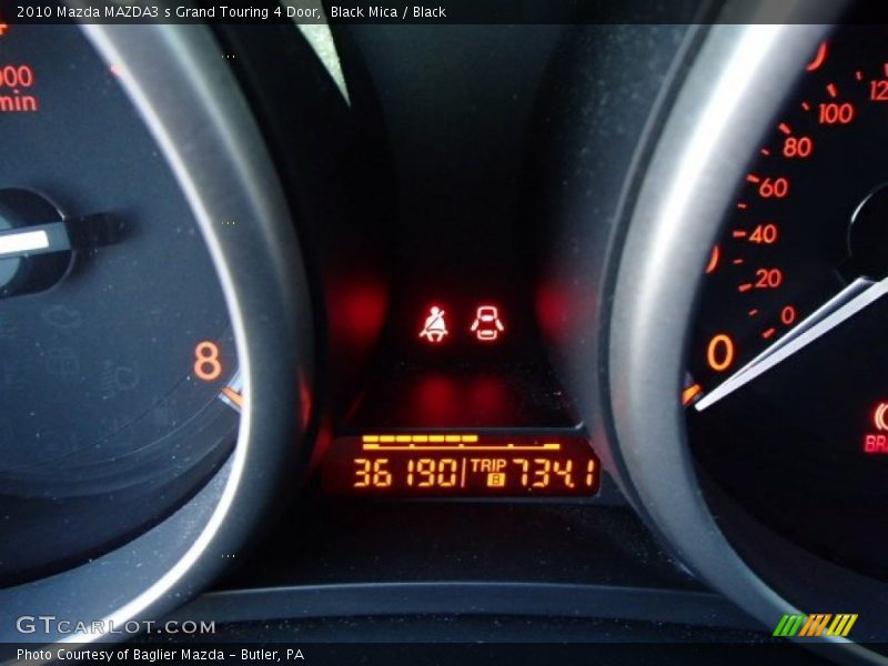 Black Mica / Black 2010 Mazda MAZDA3 s Grand Touring 4 Door