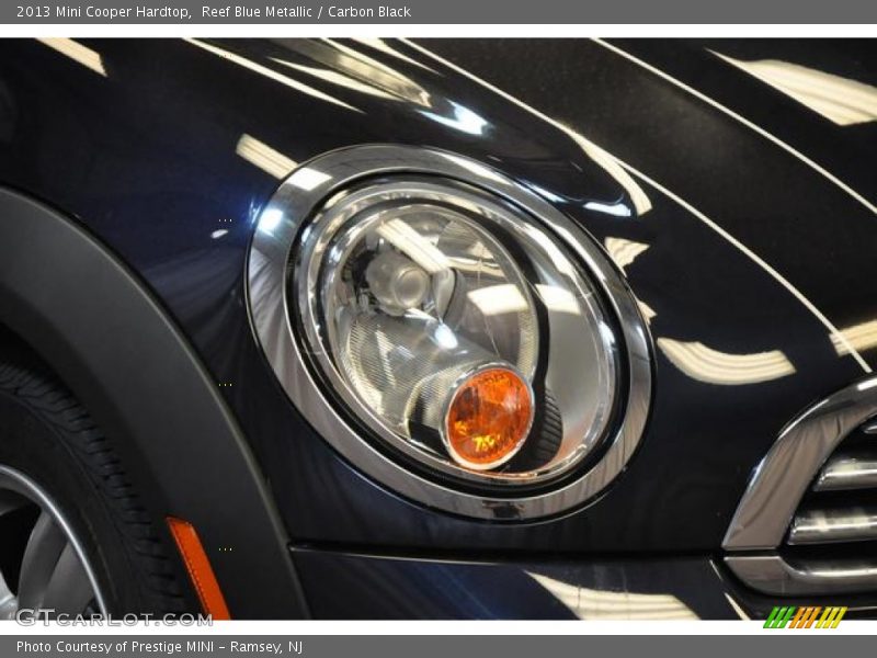 Reef Blue Metallic / Carbon Black 2013 Mini Cooper Hardtop